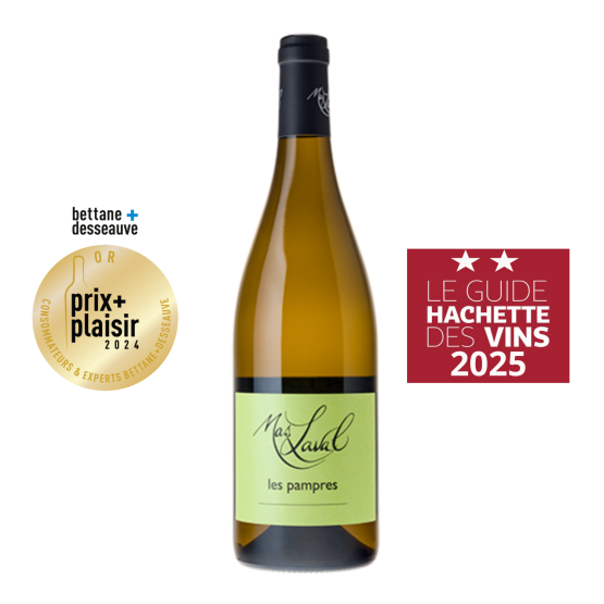 Les Pampres 2024 Blanc FR 26 rue Jean Casteran Mas Laval